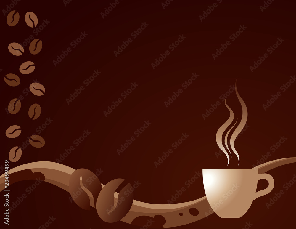 Fototapeta premium Coffee background