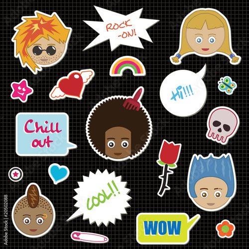 kids stickers photo