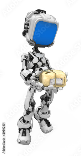 Blue Screen Robot, Parcel