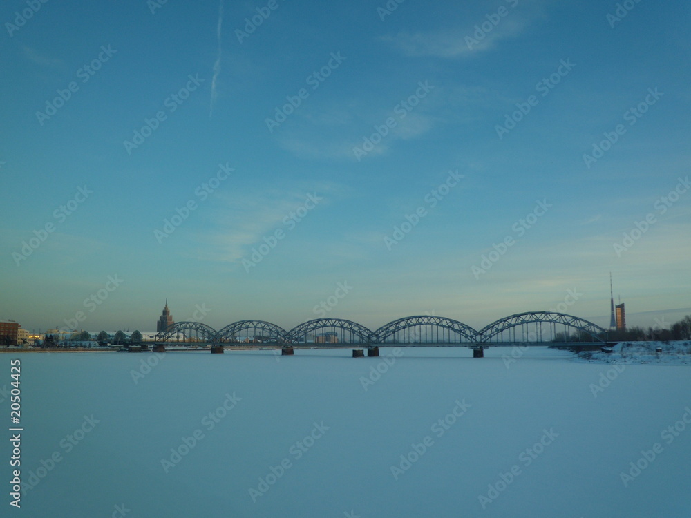 Obraz premium Railway bridge