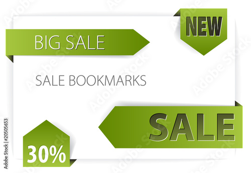 Sale announcements (tags, badges)