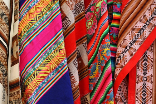Colorful blankets