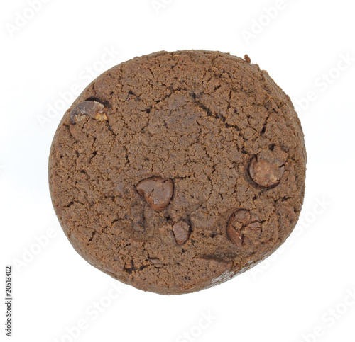 Single double chocolate sugar free cookie