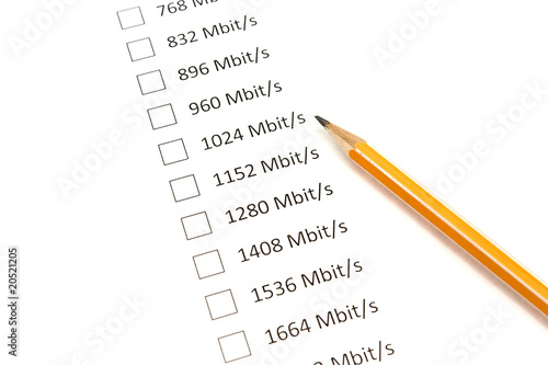 form select data rates on the Internet