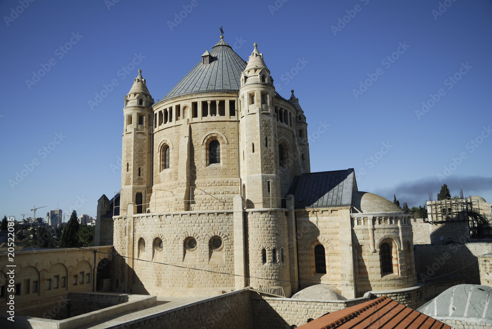 Hadia Maria Sion Abbey on Mount Zion, Jerusalem, Israel