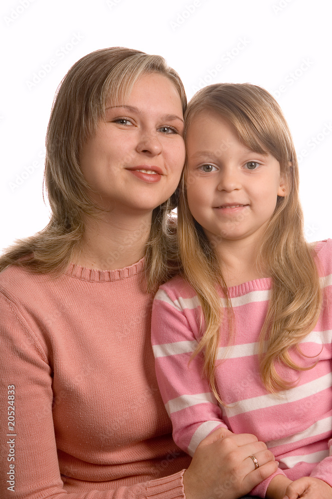 Mother with daughter Mother with daughter