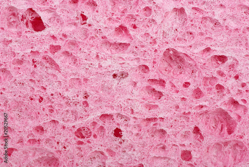 Abstract background: sponge close-up
