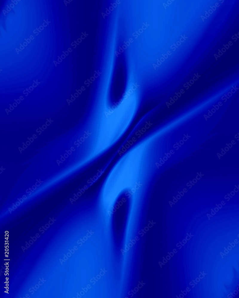 Obraz premium Blue drapes