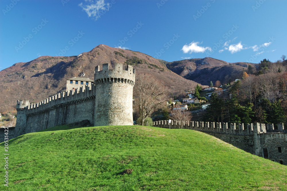 Montebello castle, Bellinzona