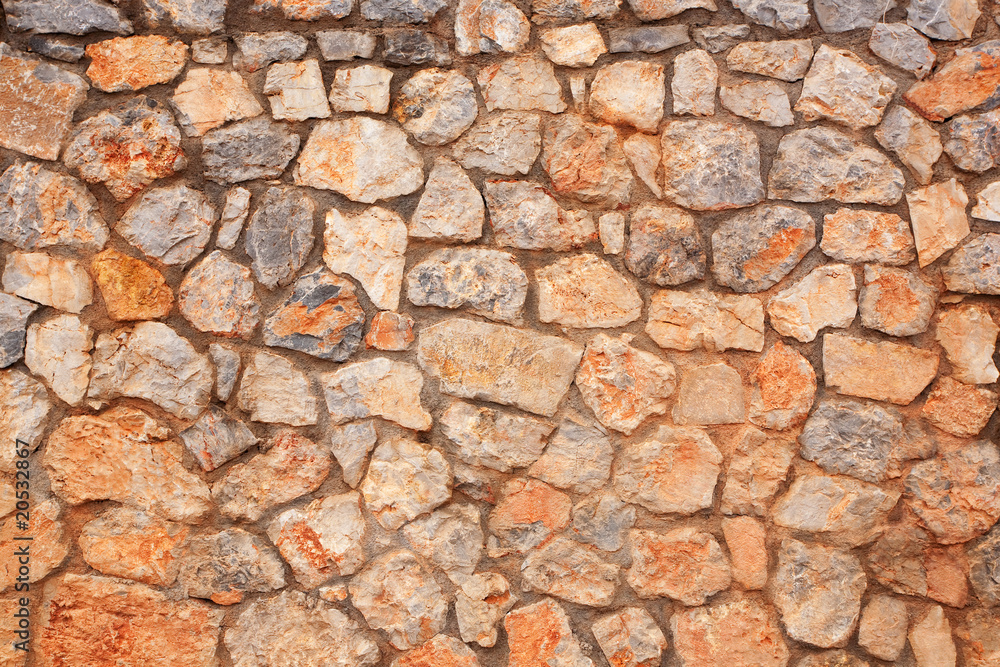 Obraz premium Stone wall. Texture.