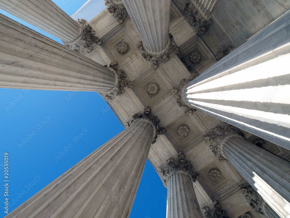 Fototapeta premium Supreme Court Columns