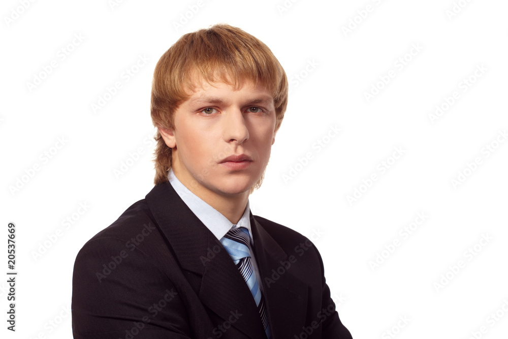 Portrait of young businessman Portrait of young businessman