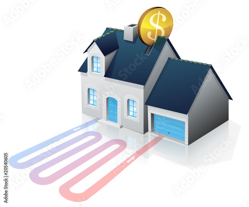 Investing dollars in a geothermal heating