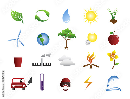 environmental icons photo