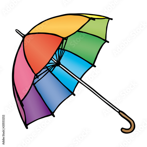 ombrello colorato