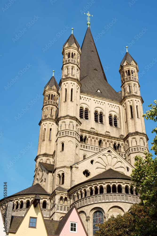 Great Saint Martin Church in Cologne