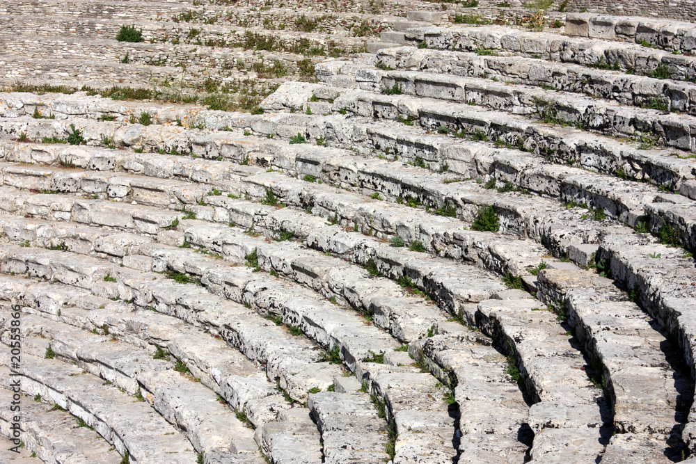 Theater of Magna Grecia, Valle dei Templi, Sicilia, Italia Theater of Magna Grecia, Valle dei Templi, Sicilia, Italia