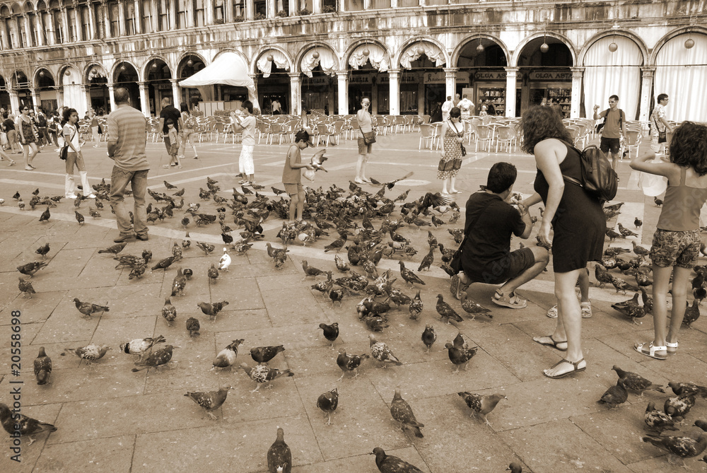 Obraz premium place saint marc à Venise