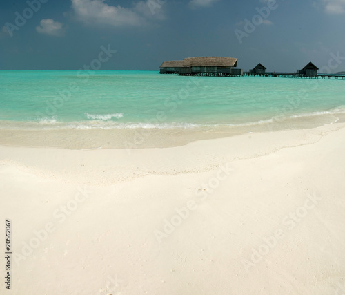 Overwater Villa in lagoon