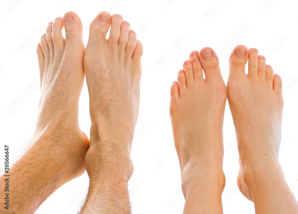 Two feet side by side Two feet side by side