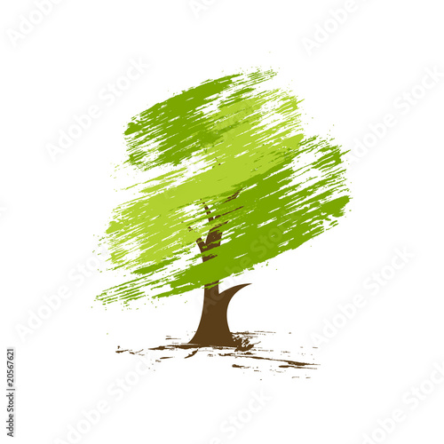 green eco tree