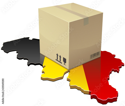 Livraison en Belgique (détouré)