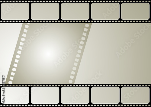 Vector film frame with space for your images