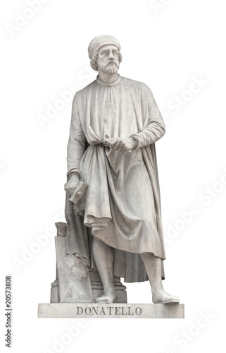 Fotografie Donatello statue in Florence, Italy