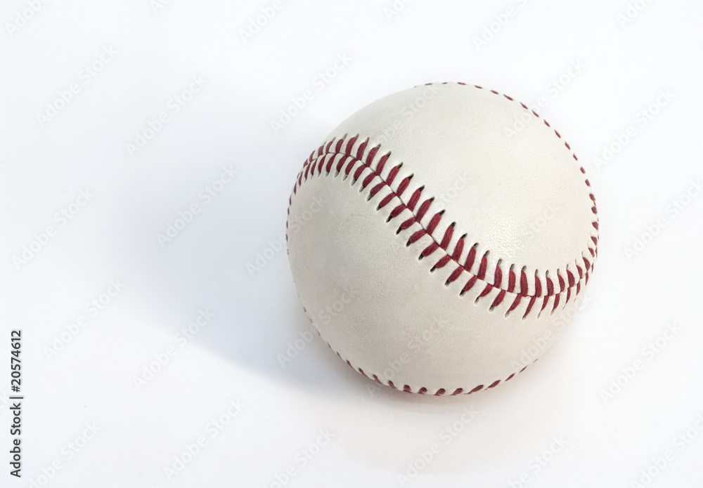 Baseball ball on white isolated Baseball ball on white isolated