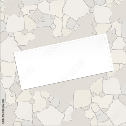 Brick stone frame