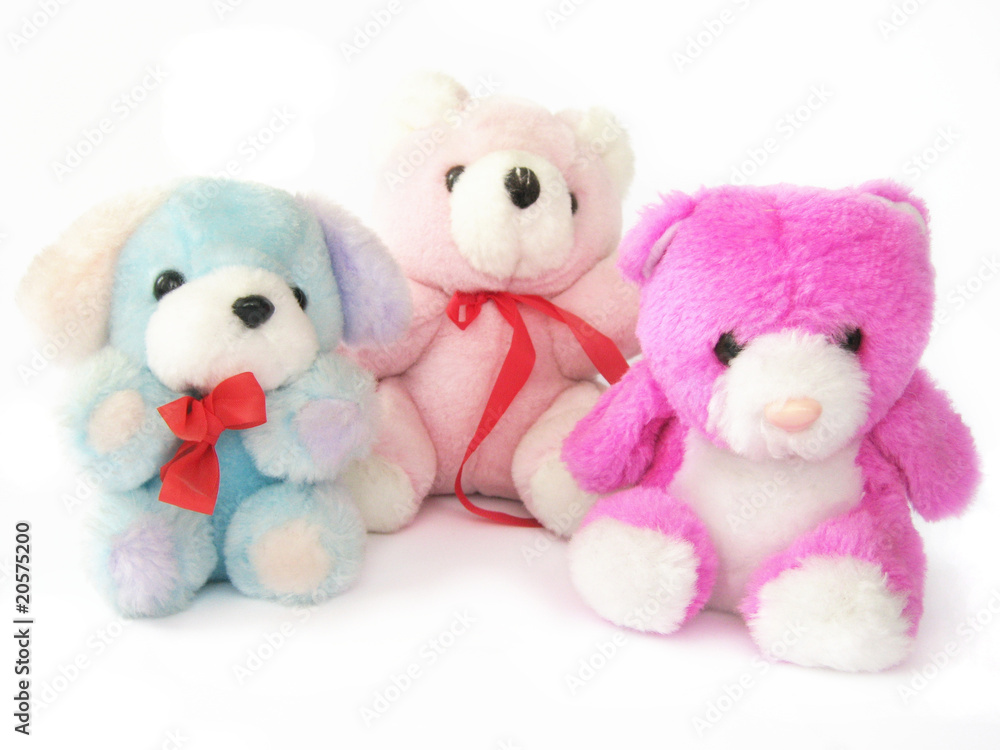 three Teddy bears three Teddy bears