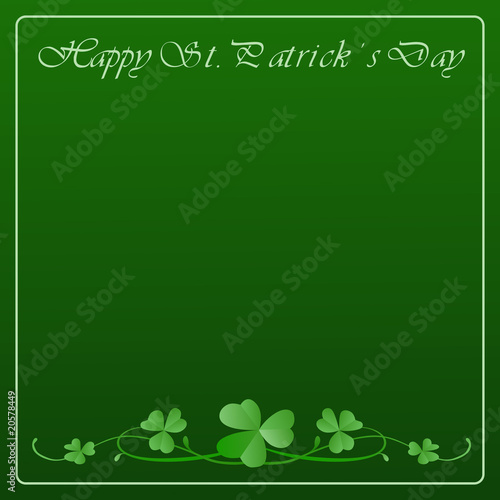 design for St. Patrick's Day