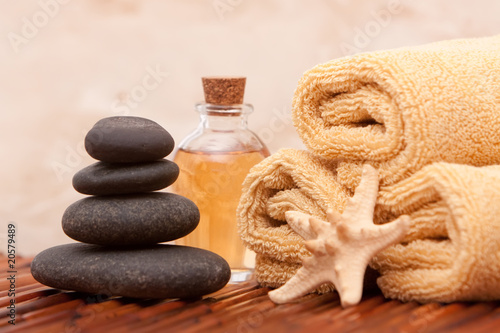 Aromatherapy oil and spa items