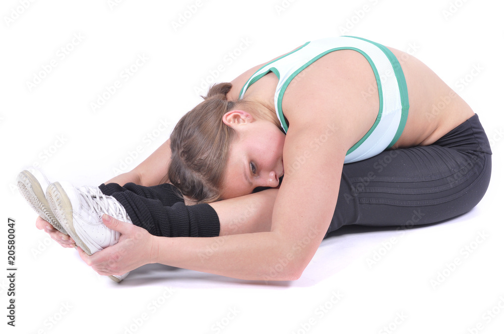 Sporty Attractive young woman Sporty Attractive young woman