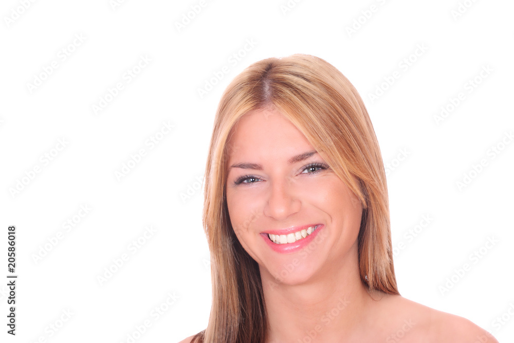 Portrait of a fresh and lovely woman Portrait of a fresh and lovely woman
