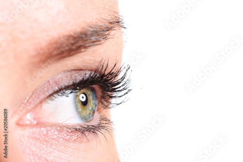 Fototapeta Naklejka Na Ścianę i Meble -  Woman's eye close up