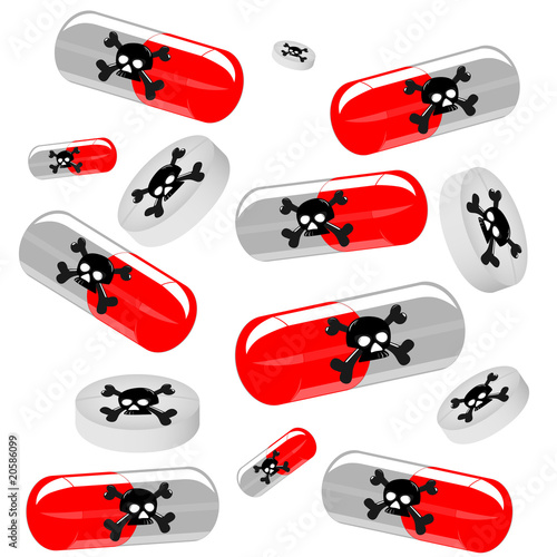 Many harmful tablets