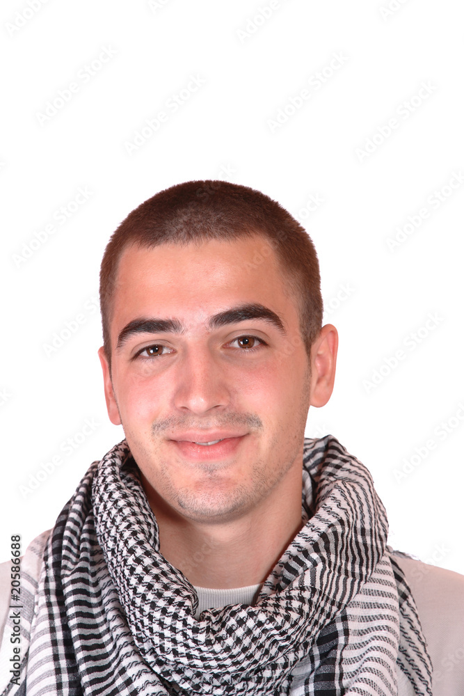 Obraz premium Closeup of a happy young man