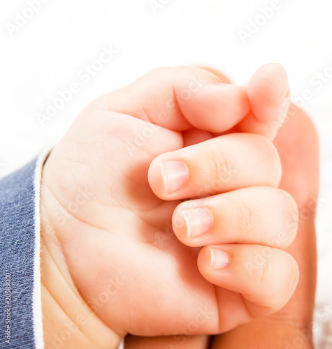 Photo of a babie's hand