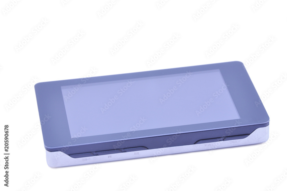 Mp3 player isolated on a white background Mp3 player isolated on a white background