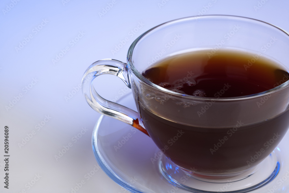 Tea cup with color backlite Tea cup with color backlite
