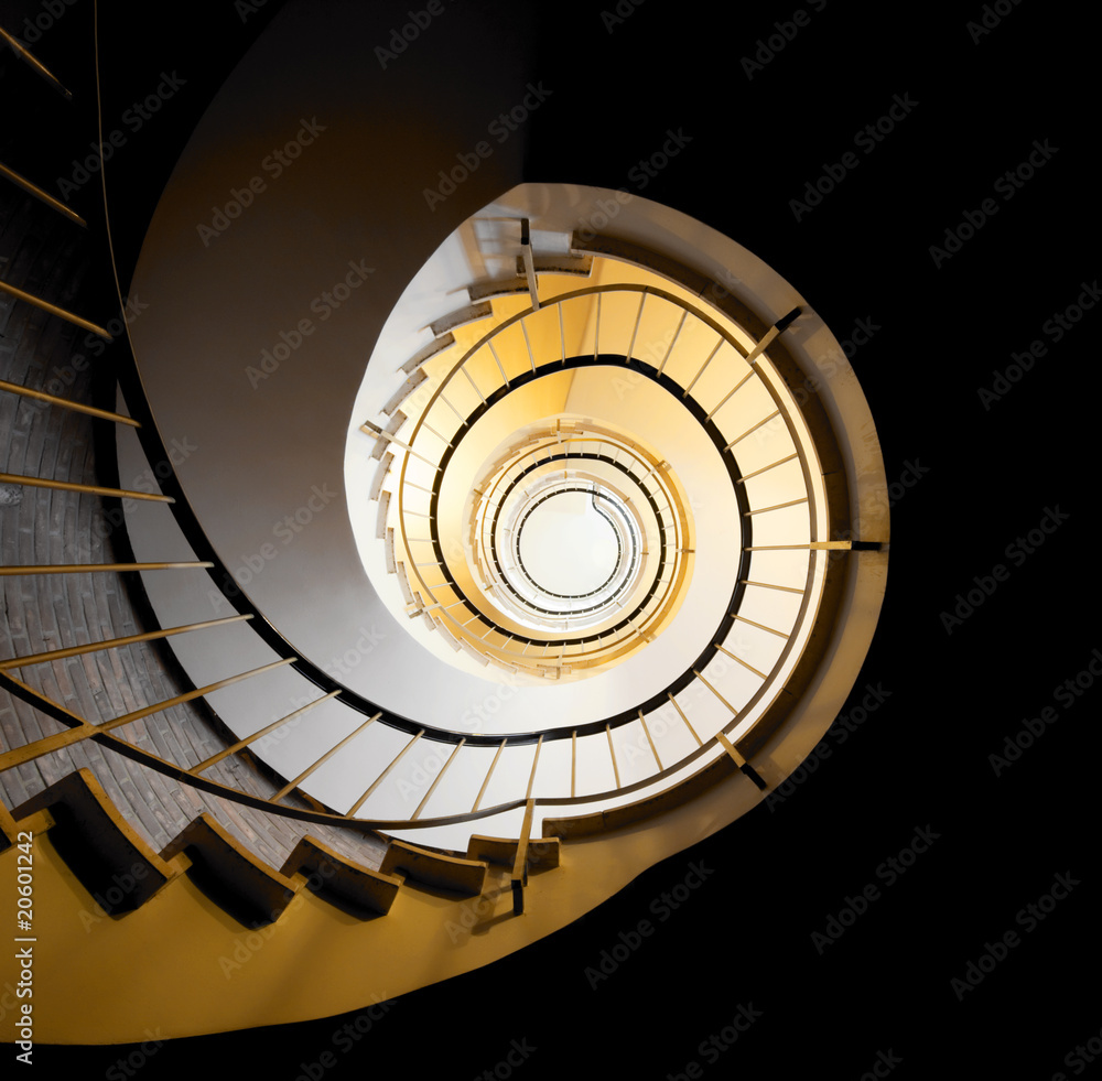 Fototapeta premium spiral staircase