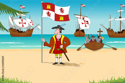 Фотография Discoverer Christopher Columbus, 1492 New World