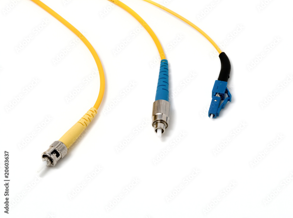 Optical cable connectors: FC,LC,TC. Optical cable connectors: FC,LC,TC.