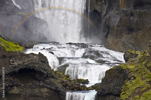 Ofaerufoss Waterfall photo