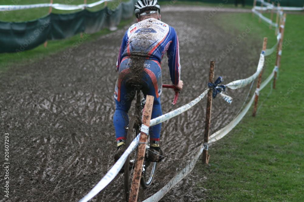 Naklejka premium cyclocross