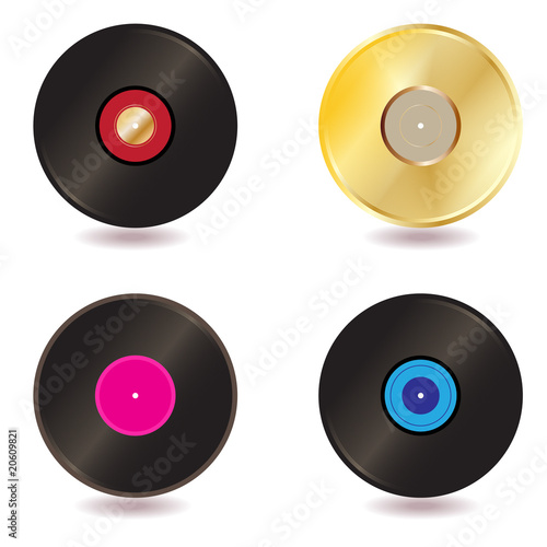 Vinyl lp vintage discs