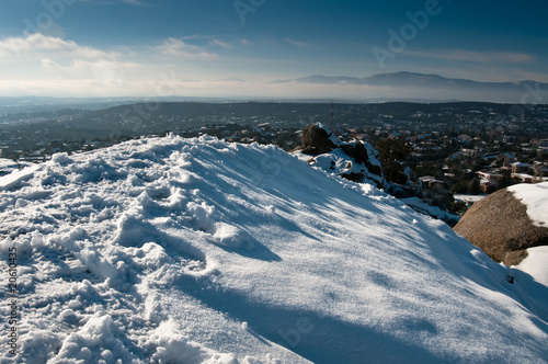 Montaña nevada