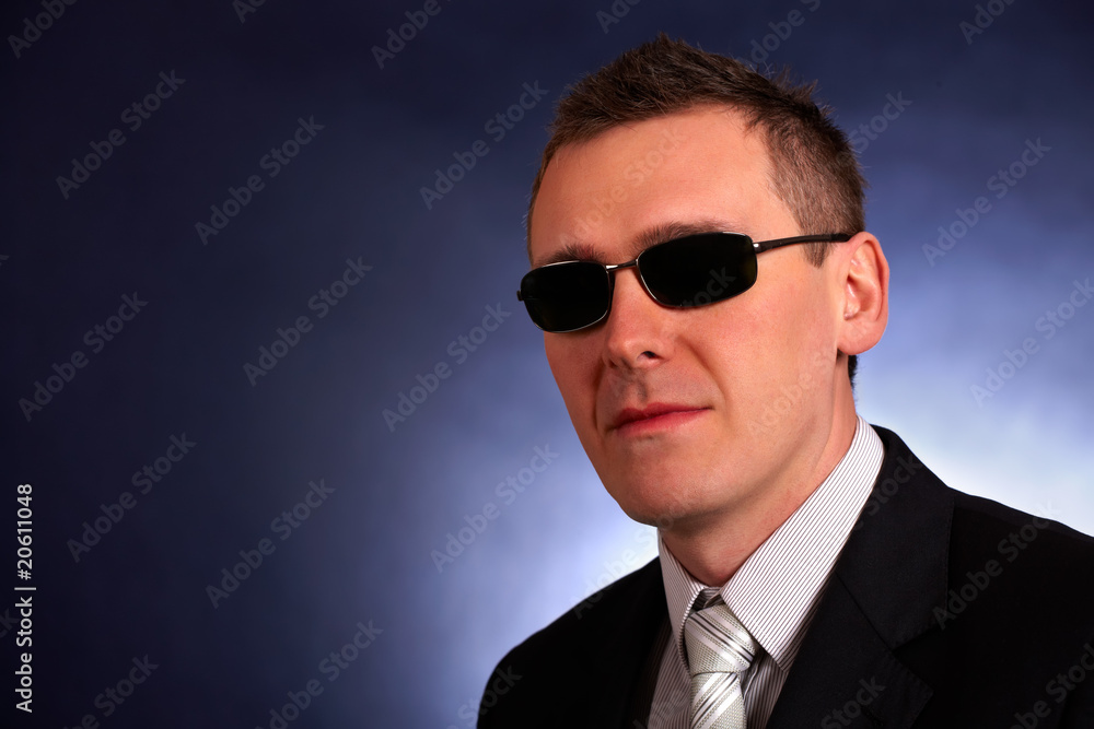 Portrait of business man Portrait of business man