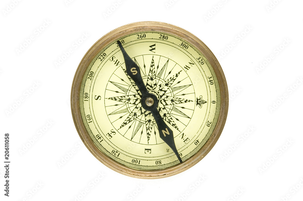 compass isolated on white background compass isolated on white background